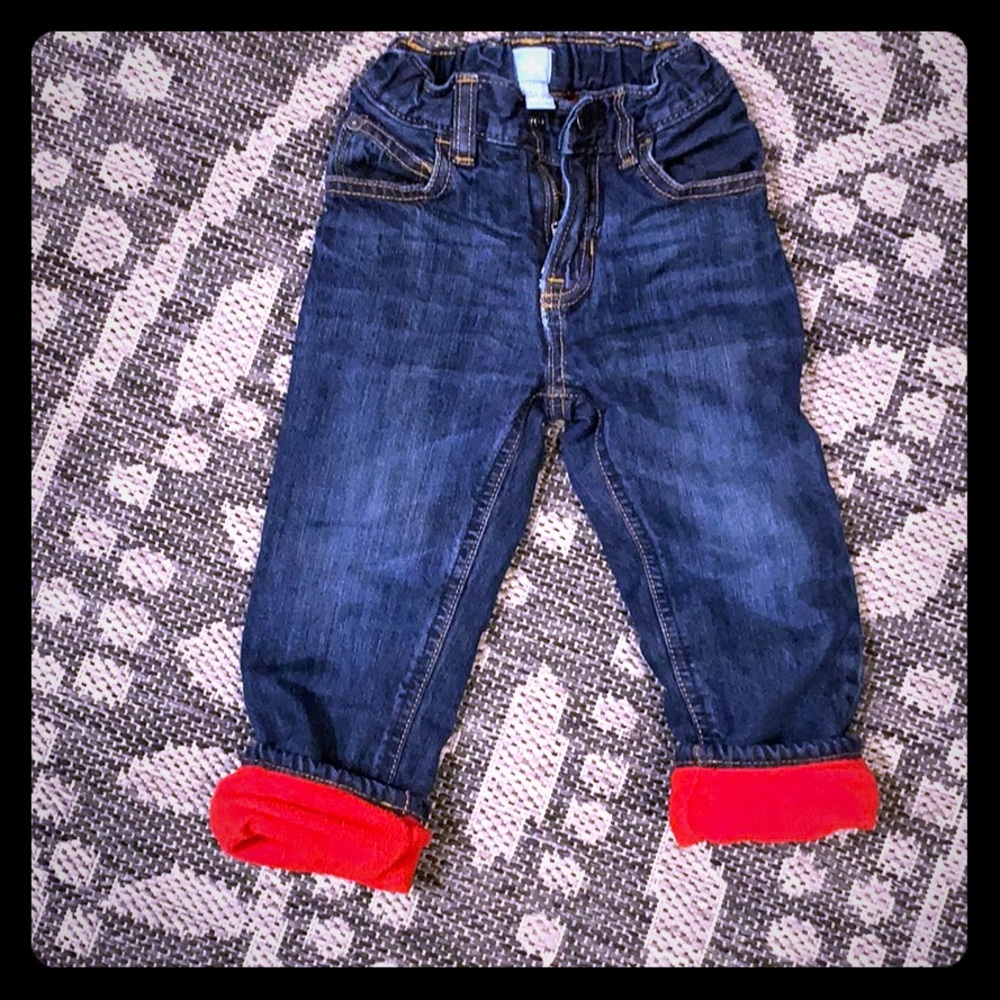Baby Gap Fleece Lined Jeans 2T